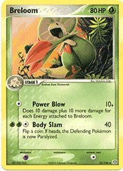 Pokemon EX Emerald Uncommon Card - Breloom 22/106