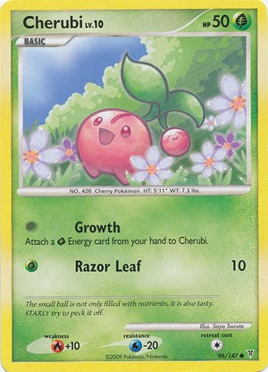 Pokemon Supreme Victors Common Card - Cherubi 96/147
