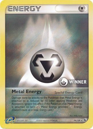 Metal Energy 94/109 Winner Holo Promo Card