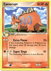 Pokemon EX Emerald Uncommon Card - Camerupt 23/106