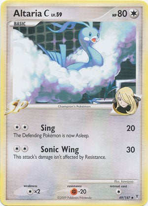 Pokemon Supreme Victors Uncommon Card - Altaria C 49/147