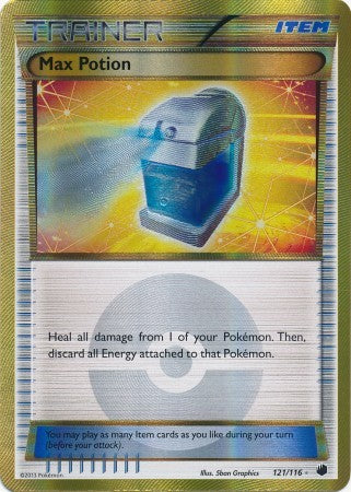 Max Potion 121/116 - Pokemon Plasma Freeze Ultra Rare Card