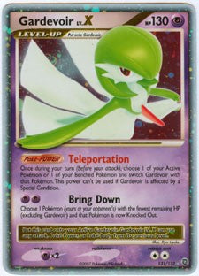 Pokemon Secret Wonders Ultra Rare Card - Gardevoir Lv.X 131/132
