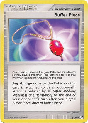 Pokemon Platinum Arceus Single Card Uncommon Buffer Piece 84/99