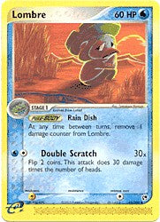 Pokemon Sandstorm Uncommon Card - Lombre 45/100