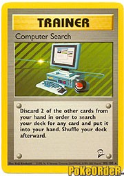 Pokemon Base Set 2 Rare Card - Trainer Computer Search 101/130