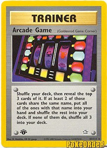 Neo Genesis Rare Trainer - Arcade Game
