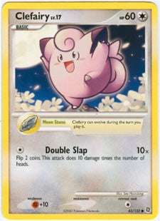 Pokemon Secret Wonders Common Card - Clefairy 83/132