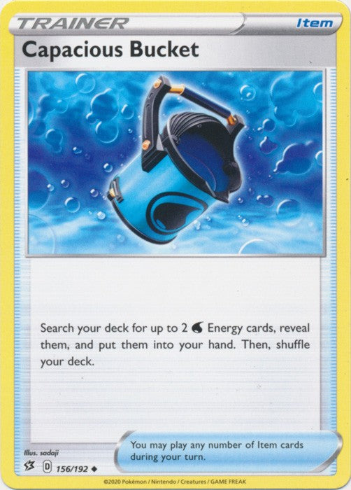 Capacious Bucket - 156/192 Pokemon » SWSH Rebel Clash Uncommon