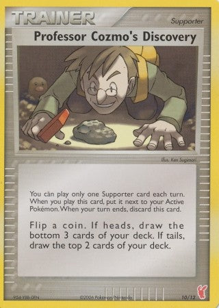 Pokemon Common Promo Card - Professor Cozmo's Discovery 10/12
