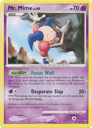 Pokemon Supreme Victors Rare Card - Mr. Mime 37/147