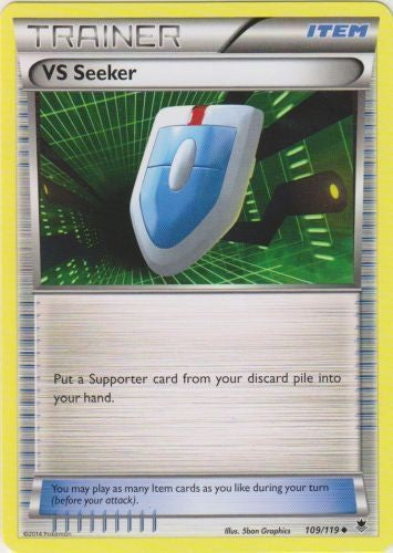 VS Seeker 109/119 - Trainer Pokemon XY Phantom Forces Card