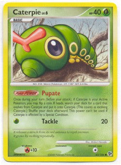 Pokemon Diamond & Pearl Great Encounters - Caterpie (Common) Card