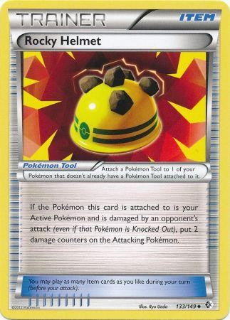 Rocky Helmet 133/149 - Pokemon Boundaries Crossed Uncommon Card