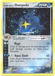 EX Aqua vs Magma - Sharpedo