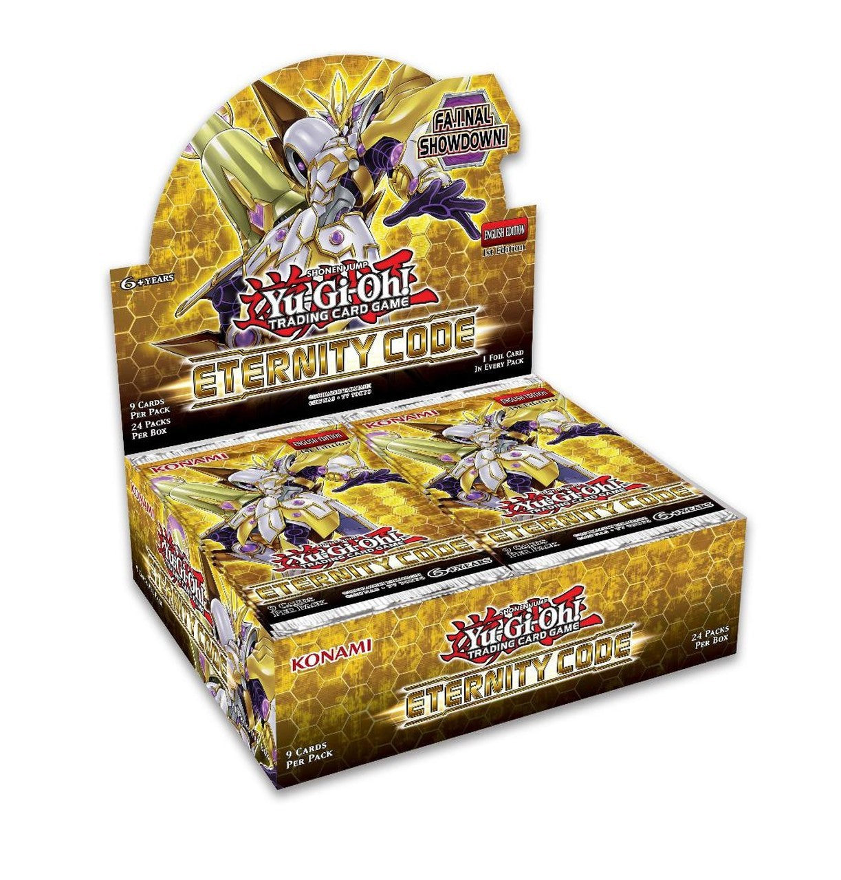 YuGiOh Trading Card Game Eternity Code Booster Box [24 Packs]