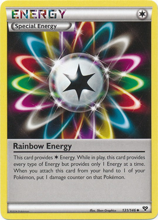 Rainbow Energy 131/146 - Pokemon XY Uncommon Card