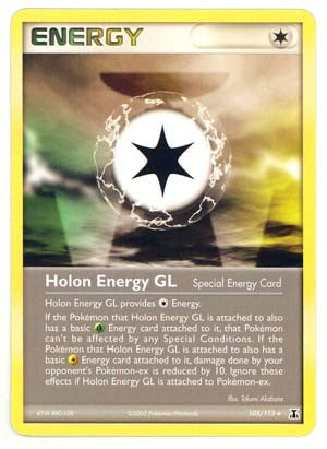 Pokemon EX Delta Species- Holon Energy GL