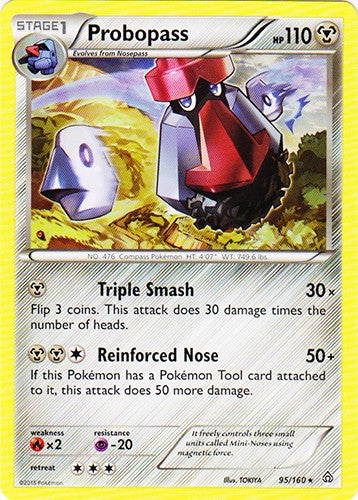Probopass 95/160 - Rare Pokemon XY Primal Clash Card