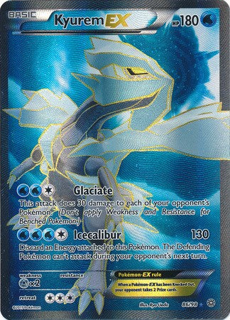 Kyurem EX 86/98 ULTRA RARE - Pokemon XY Ancient Origins Card