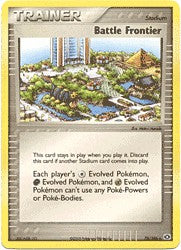 Pokemon EX Emerald Uncommon Card - Battle Frontier 75/106