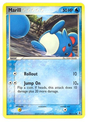 Pokemon EX Delta Species- Marill