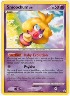 Pokemon Secret Wonders Uncommon Card - Smoochum 67/132