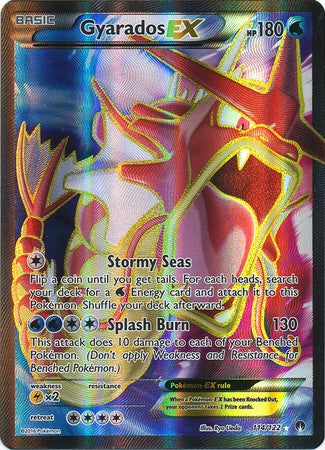 Gyarados EX 114/122 FULL ART - Pokemon XY Breakpoint Card