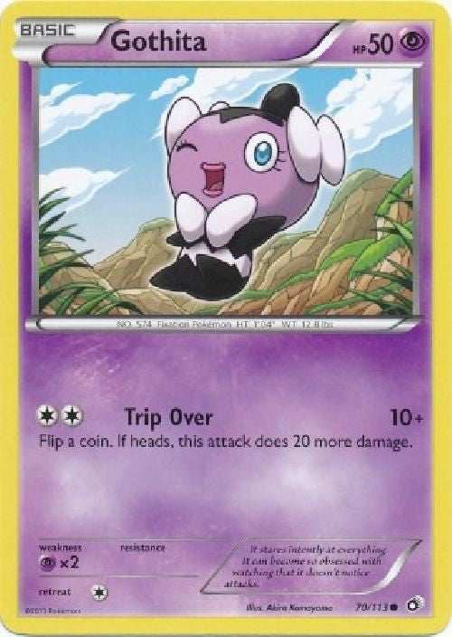 Gothita 70/113 - Pokemon Legendary Treasures Common Card