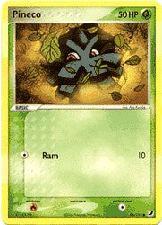 Pokemon EX Unseen Forces Common Card - Pineco 66/115