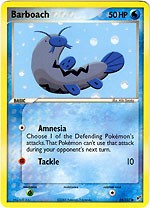 Pokemon EX Deoxys Common Card - Barboach 54/107