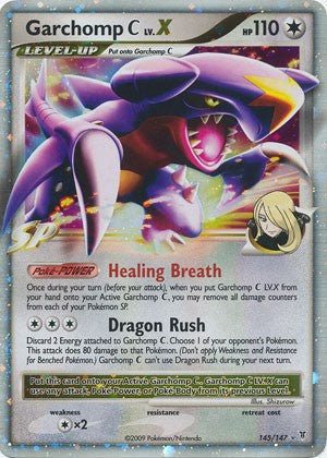 lv x pokemon cards - Platinum Arceus - Gengar LV.X attach them to Regigigas Infernape LV.X Holo (DP10) 2007