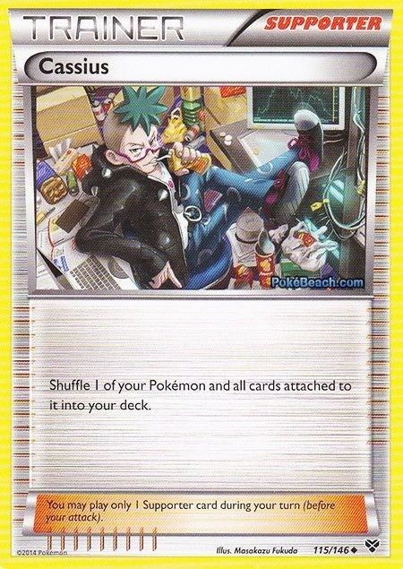 Cassius 115/146 - Pokemon XY Uncommon Trainer Card