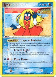 Pokemon EX Unseen Forces Rare Card - Jynx 28/115