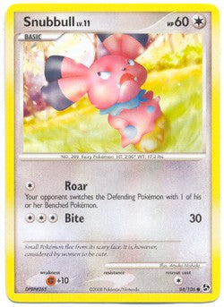 Pokemon Diamond & Pearl Great Encounters - Snubbull (Common) Card