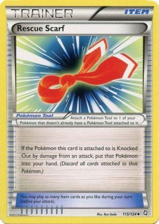 Rescue Scarf 115/124 - Pokemon Dragons Exalted Uncommon Trainer Card