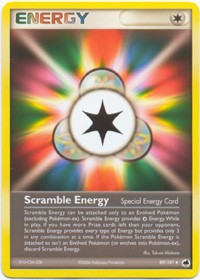 Pokemon EX Dragon Frontiers - Scramble Energy Card