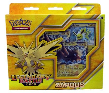 Legendary Battle Decks: Zapdos EX Pokemon Theme Deck