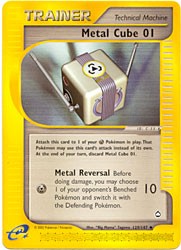 Pokemon Aquapolis - Metal Cube 01