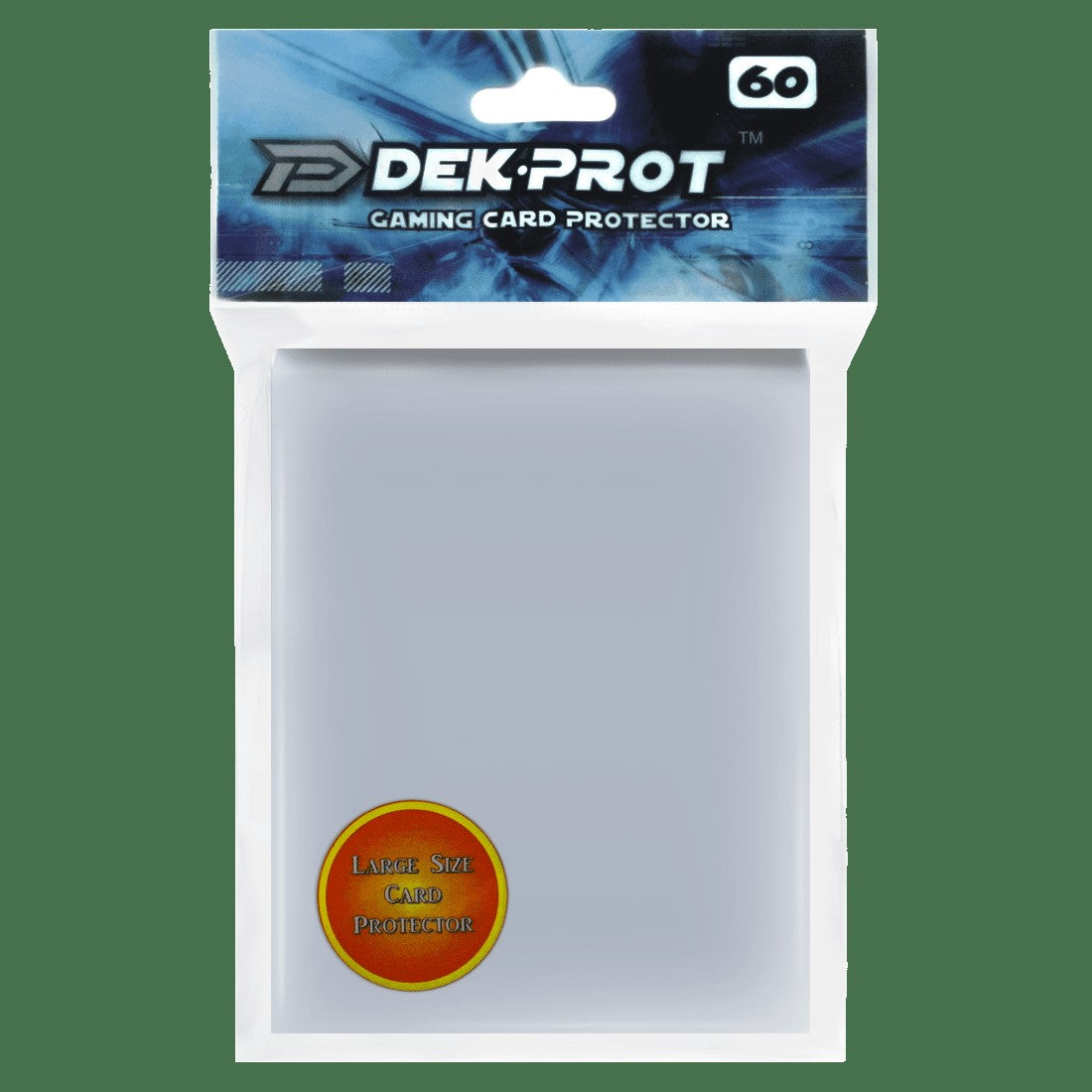 Dek Prot Standard Sized Card Sleeves - Clear (50 Card Sleeves)