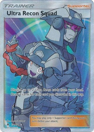 Ultra Recon Squad 131/131 Full Art - Pokemon Sun & Moon Forbidden Light Card