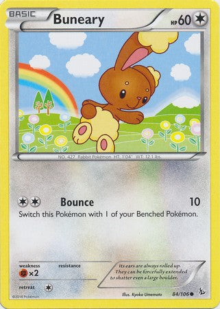 Buneary 84/106 - Pokemon XY Flashfire Common Card