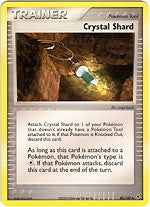 Pokemon EX Deoxys Uncommon Card - Crystal Shard 85/107