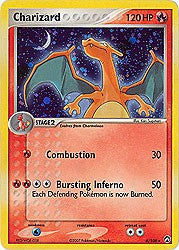 Pokemon EX Power Keepers Holo Rare Card - Charizard 6/108