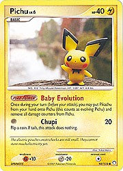 Pokemon Diamond & Pearl Mysterious Treasures- Pichu