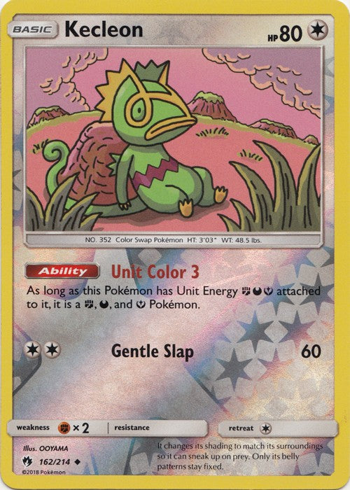 Kecleon - 162/214 (Reverse Foil) Pokemon » SM Lost Thunder Uncommon