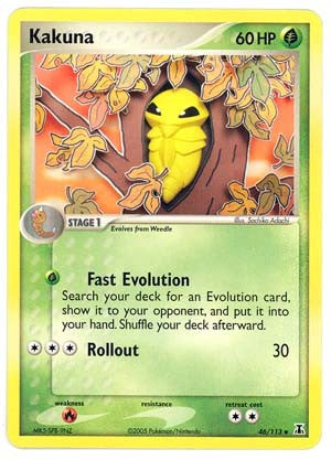 Pokemon EX Delta Species- Kakuna