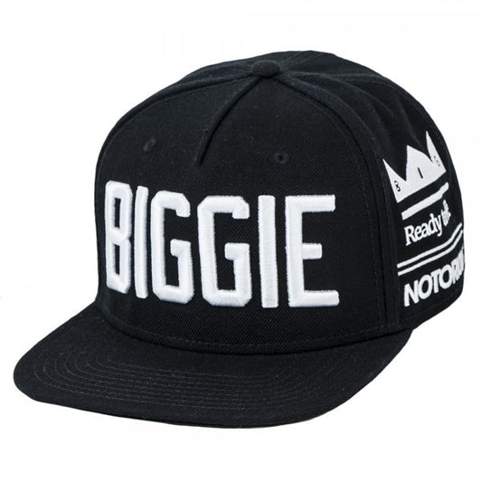 Biggie Black/White Snapback