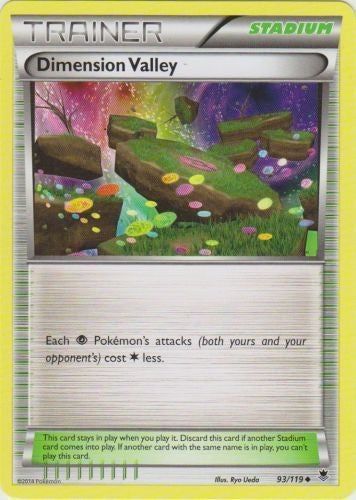 Dimension Valley 93/119 - Trainer Pokemon XY Phantom Forces Card