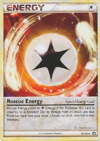 Pokemon Card HS Triumphant Rescue Energy Uncommon 90/102